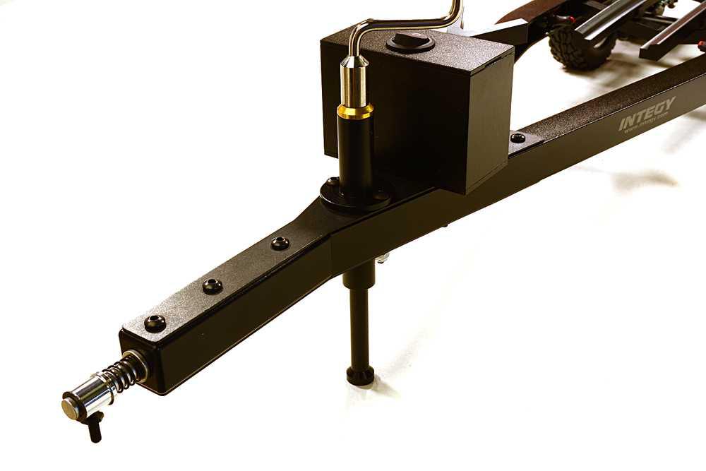 Machined Alloy Dual Axle Boat Trailer Kit for 1/10 Scale RC 670x190x160mm