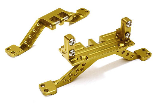 4-Link Type Rear & Front Roll Mount w/Servo Mount for Axial SCX-10 Scale Crawler