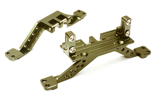 4-Link Type Rear & Front Roll Mount w/Servo Mount for Axial SCX-10 Scale Crawler