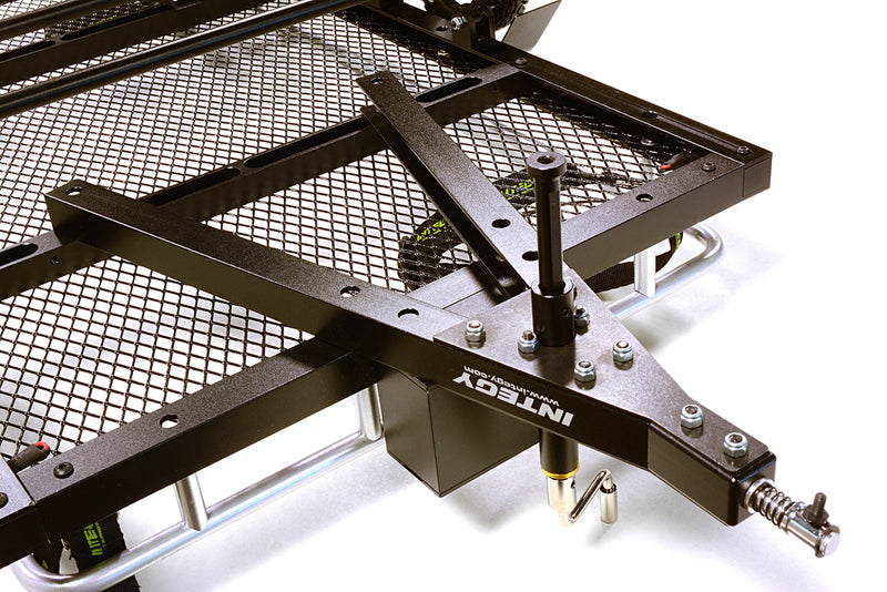 Machined Alloy Flatbed Dual Axle Car Trailer Kit for 1/10 Scale RC 640x370x110mm