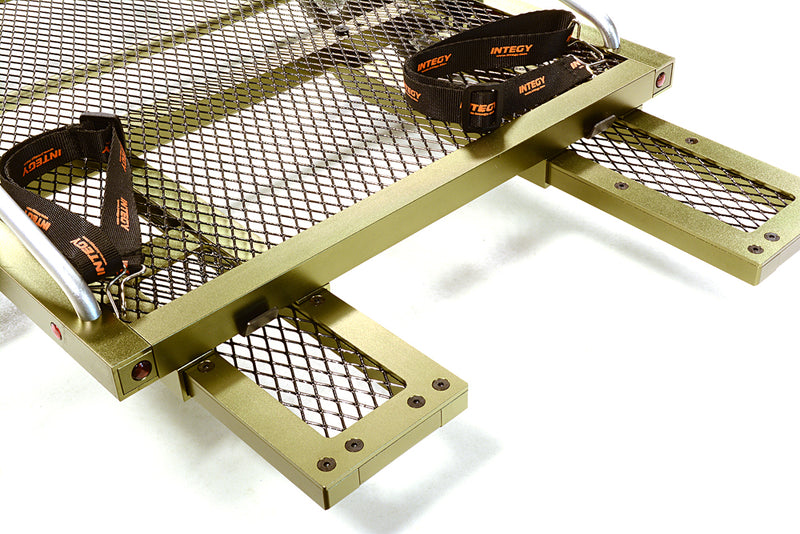 Machined Alloy Flatbed Dual Axle Car Trailer Kit for 1/10 Scale RC 640x370x110mm