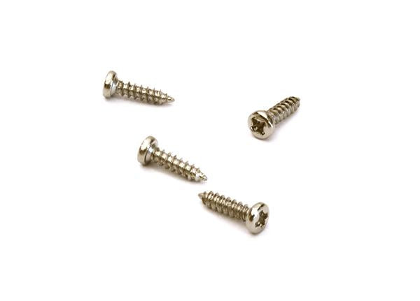 Metal Round Phillips Head Wood Screw (4) M2x8mm