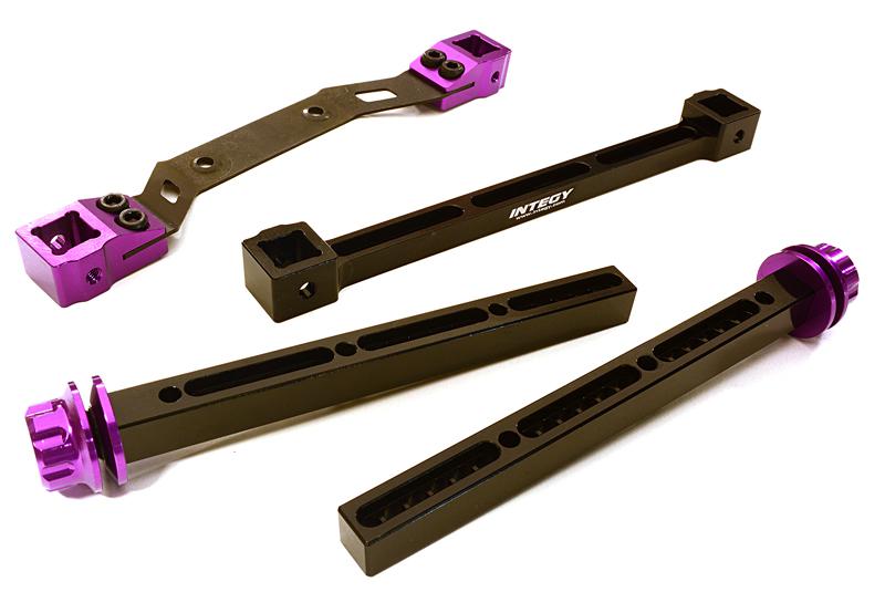 Extended Rear Body Mount & Post Set for Traxxas Slash 4X4