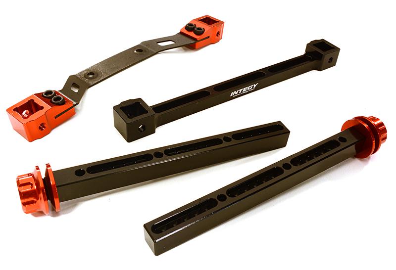 Extended Rear Body Mount & Post Set for Traxxas Slash 4X4