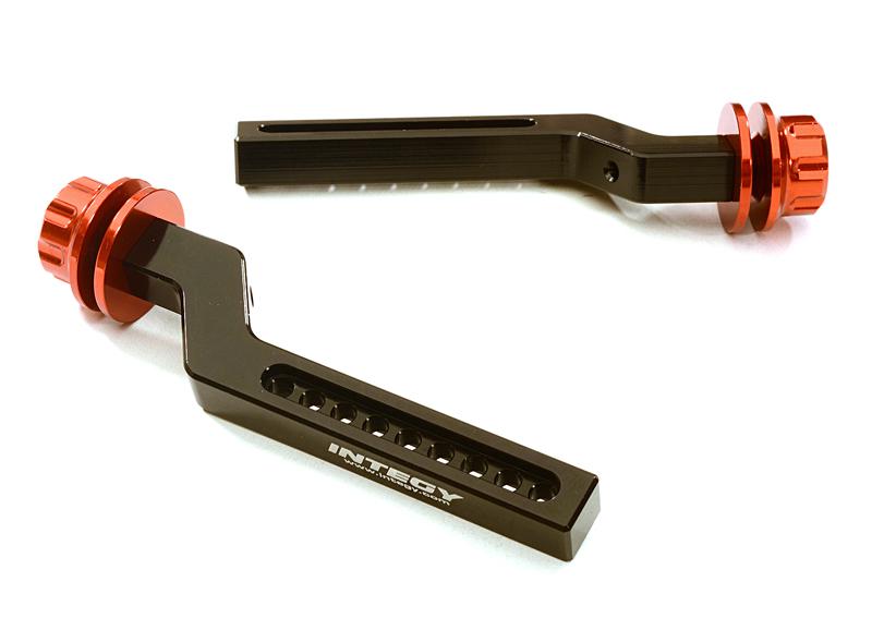 Extended Front Body Post Set for 1/10 Drag Slash 2WD & Bigfoot 2WD Monster Truck