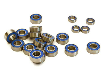 Low Friction Blue Rubber Sealed Bearings (19) Set for Traxxas 1/10 Slash 2WD
