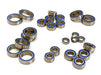 Low Friction Blue Rubber Sealed Bearings (25) Set for Traxxas 1/10 Slash 4X4