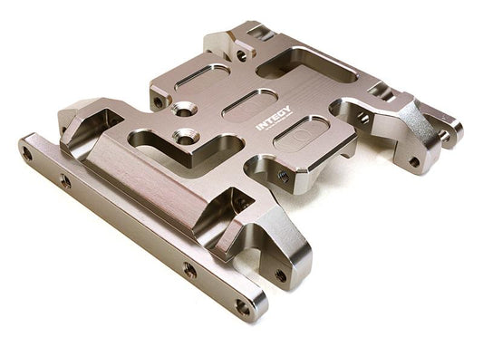 Billet Machined Alloy Center Skid Plate for Axial SCX10 II w/ LCG Transfer Case