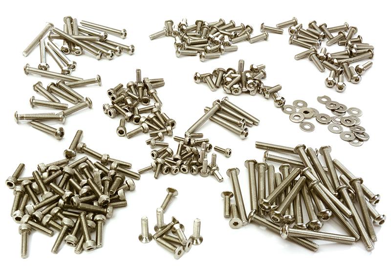 Replacement Stainless Steel Screw Set for Traxxas TRX-4 Scale & Trail Crawler