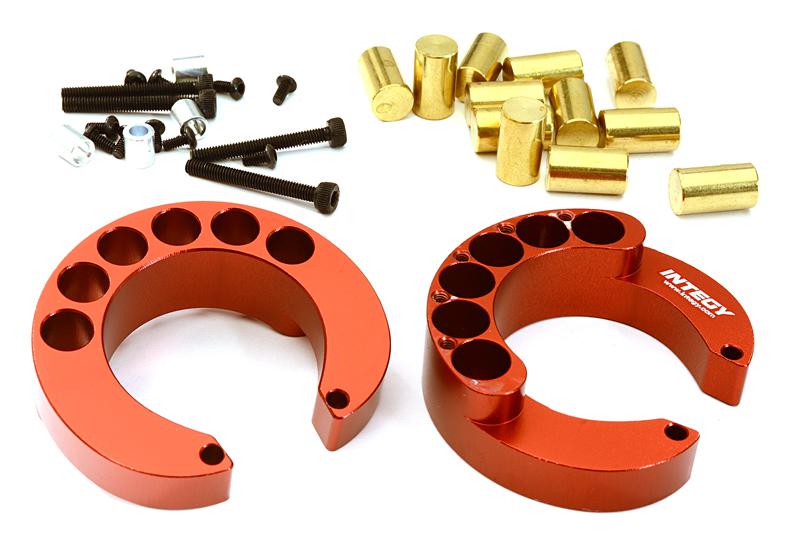 Portal Axle Counterweight Add-On (2) for Traxxas TRX-4 Scale & Trail Crawler