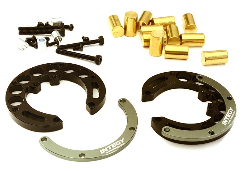 Portal Axle Counterweight Add-On (2) for Traxxas TRX-4 Scale & Trail Crawler