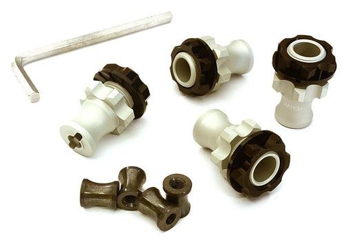 Billet Machined 17mm Hex Wheel Hub +13mm Offset (4) for Traxxas 1/10 Slash 4X4