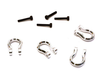 Realistic 1/10 Bow Shackle (4) for Off-Road Trail Rock Crawling