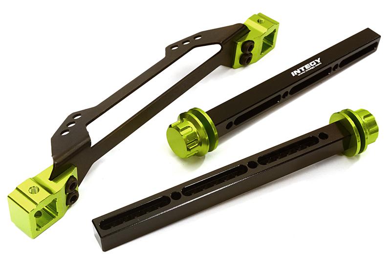 Extended Front Body Mount & Post Set for Traxxas 1/10 Slash 2WD