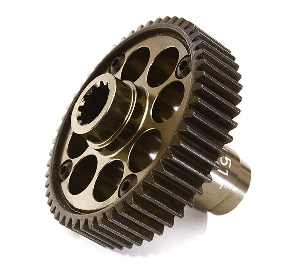 Alloy Machined Metal Transmission Output Gear 51T for Traxxas X-Maxx 4X4