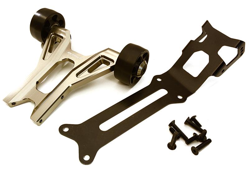 Billet Machined Wheelie Bar Kit for Traxxas X-Maxx 4X4