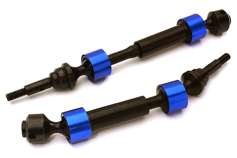 Dual Joint Telescopic Front Drive Shafts for TRX 1/10 Stampede 4X4 & Slash 4x4