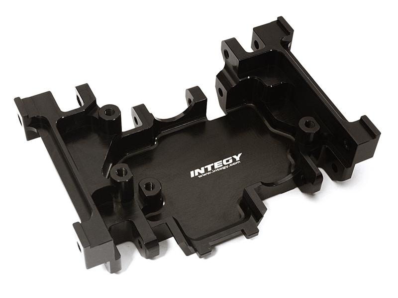 Billet Machined Alloy Gearbox Mount Lower Skidplate for Traxxas TRX-4 Crawler