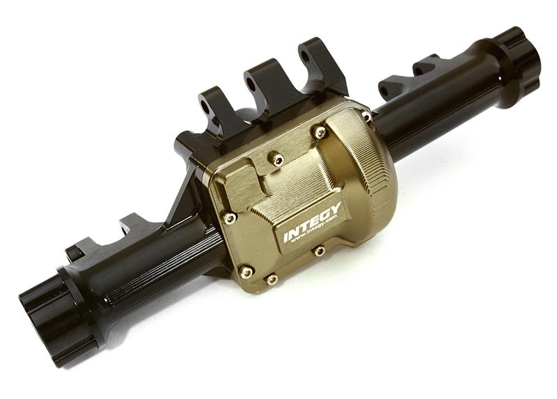 Billet Machined Rear Axle Housing for Traxxas TRX-4 Scale & Trail Crawler