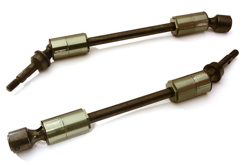 Machined Alloy Universal Drive Shafts for Traxxas 1/10 E-Revo (-2017), E-Maxx