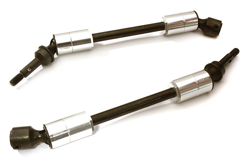 Machined Alloy Universal Drive Shafts for Traxxas 1/10 E-Revo (-2017), E-Maxx