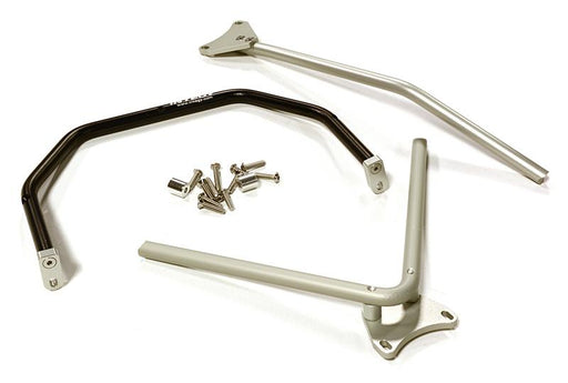 Machined Aluminum Alloy Inner Roll Cage for Traxxas 1/10 Slash 4X4 non-LCG(6808)
