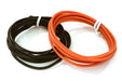 Flexible 20 AWG Gauge Silicone Wire 1m Set, 39in Black 39in Red