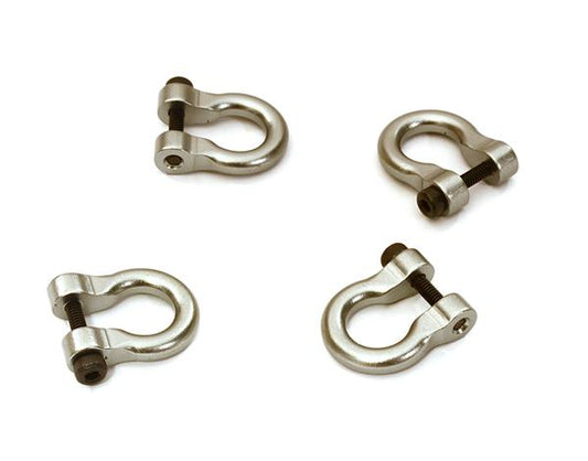 Realistic 1/10 Bow Shackle (4) for Traxxas TRX-4 Scale & Trail Crawler