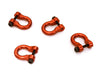 Realistic 1/10 Bow Shackle (4) for Traxxas TRX-4 Scale & Trail Crawler