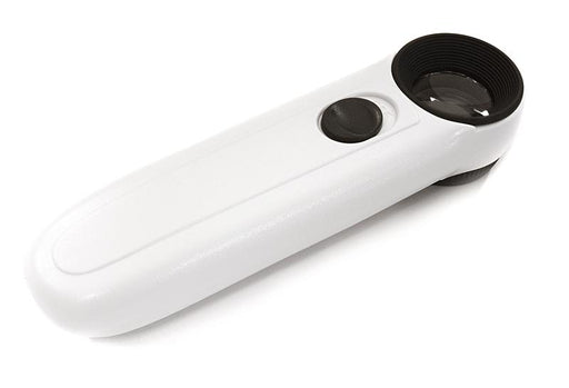 Handheld 40x Magnifier 21mm w/ Twin LED for RC Model