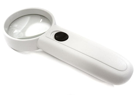 Handheld 5x Magnifier 50mm w/ Twin LED for RC Model