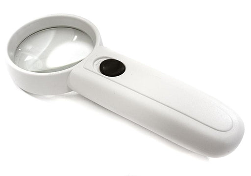 Handheld 5x Magnifier 50mm w/ Twin LED for RC Model