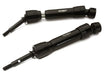 Carbon Steel Rear Universal Shaft (2) for Traxxas 1/10 Slash & Stampede 4X4