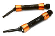 Carbon Steel Rear Universal Shaft (2) for Traxxas 1/10 Slash & Stampede 4X4
