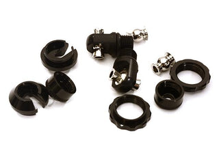 Billet Machined Anodized Shock Parts for Traxxas TRX-4 Scale & Trailer Crawler