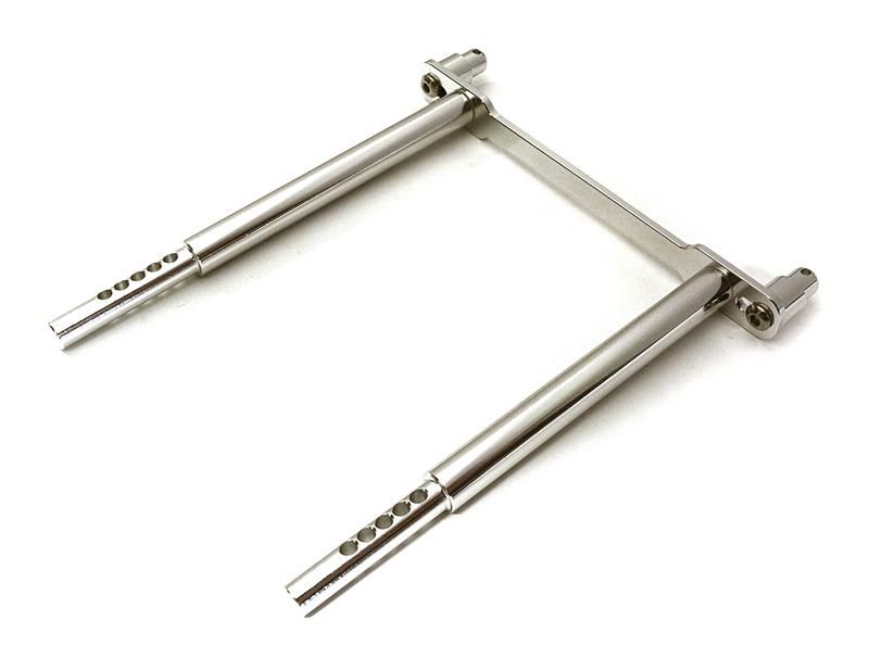 Alloy 6mm Size Body Posts 71mm Apart, 90mm Across Mounting Holes & 117mm Tall