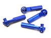 3mm Metal Ball End 35mm Long M4 Normal(2)Reverse(2)Thread for 1/10 Revo & Summit