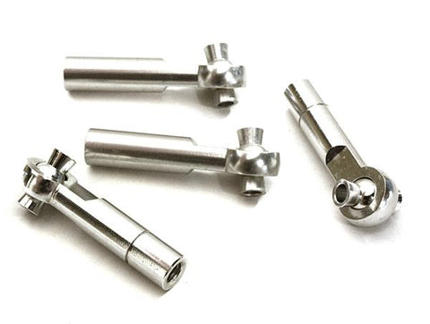 3mm Metal Ball End 35mm Long M4 Normal(2)Reverse(2)Thread for 1/10 Revo & Summit