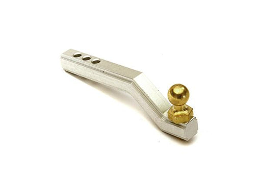 Billet Machined Rear Bumper Receiving Hitch w/ Ball Mount for Traxxas TRX-4