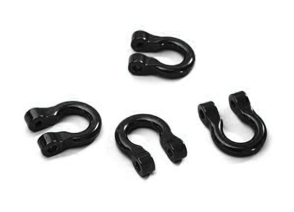 Realistic 1/10 Bow Shackle (4) for Traxxas TRX-4 Scale & Trail Crawler