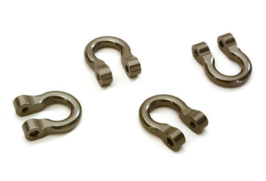 Realistic 1/10 Bow Shackle (4) for Traxxas TRX-4 Scale & Trail Crawler