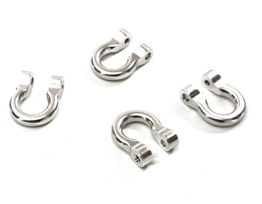 Realistic 1/10 Bow Shackle (4) for Traxxas TRX-4 Scale & Trail Crawler