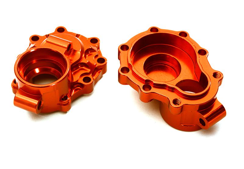 Billet Machined Alloy Rear Inner Portal Drive Housings for Traxxas TRX-4 Crawler