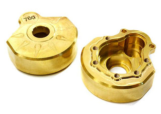 CNC Machined Brass 76g Portal Cover (2) for Traxxas TRX-4 Scale & Trail Crawler