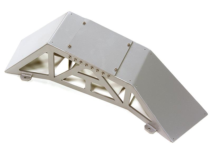 Realistic Heavy-Duty Metal Display Ramp 300x75x80mm for 1/10 Scale Off-Road