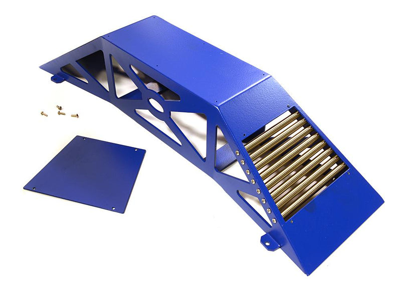 Realistic Heavy-Duty Metal Display Ramp 375x100x75mm for 1/10 Scale Off-Road