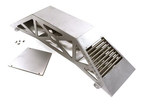 Realistic Heavy-Duty Metal Display Ramp 375x100x75mm for 1/10 Scale Off-Road
