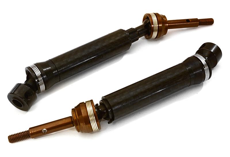 XHD Steel Rear Universal Drive Shaft (2) for Traxxas 1/10 Slash & Stampede 4X4