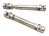 Billet Machined Universal Drive Shafts 90-110mm for Custom 1/14 Semi-Tractor
