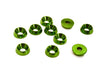 Billet Machined M3 Size Color Concave Alloy Washer Kit 10pcs